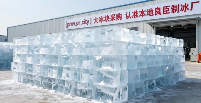 杭州西湖大冰块采购 认准本地良臣制冰厂