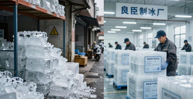杭州西湖食用冰块怎么订 良臣制冰厂直送更省心