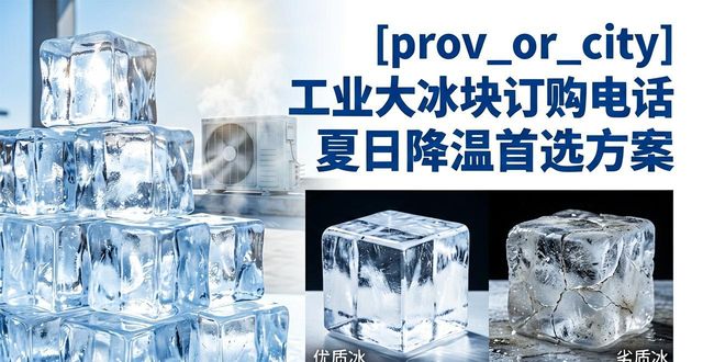 杭州西湖工业大冰块订购电话 夏日降温首选方案